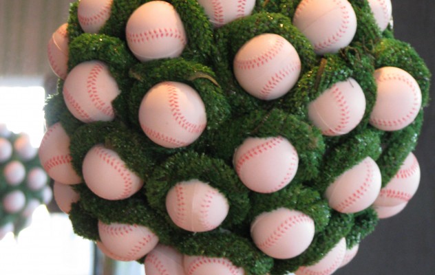 Baseball Topiary